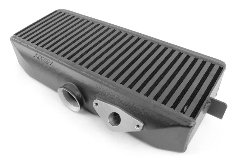 Perrin Performance PSP-ITR-302BK, 08-21 Subaru STI Top Mount Intercooler (TMIC) - Black