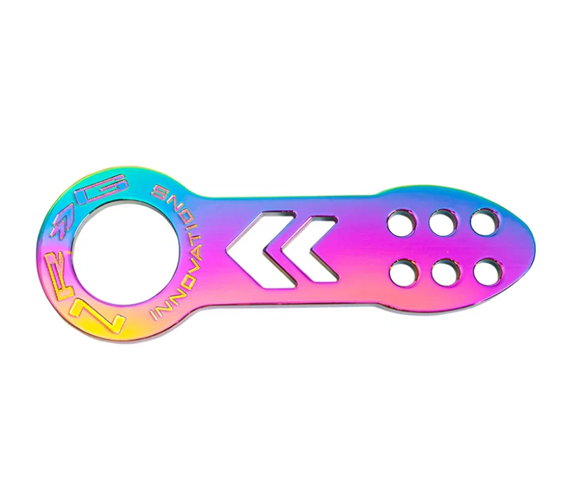 NRG TOW-100MC, Universal Front Tow Hook - Neochrome Dip