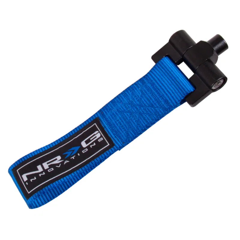 NRG TOW-130BL, Bolt-In Tow Strap Blue - Honda S2000 00-08 / FIT/Jazz 03-07 (5000lb. Limit)