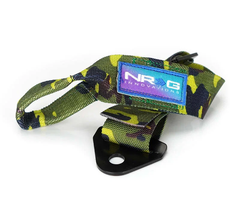 NRG TOW-10CAMO, Universal Tow Strap 24in Adjustable - Camo