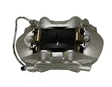 Power Front Kit with Drilled Rotors and Zinc Plated Calipers image 3