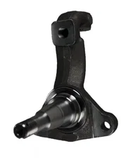 Front Spindle Kit with Drilled Rotors  and Black Powder Coated Calipers image 7