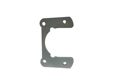 Rear Disc Brake Kit  with Plain Rotors and Zinc Plated Calipers image 4