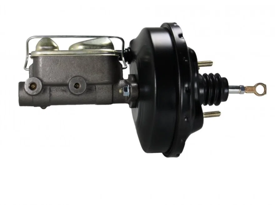 Leed Brakes FC0018HK, 9 inch power booster, 1 inch bore master (Black)