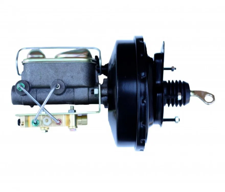 Leed Brakes 03473, 9 inch power booster 1 inch bore master cylinder disc/disc (Black)