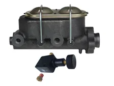 Manual Front Kit with Drilled Rotors and Black Powder Coated Calipers for Chevrolet image 4