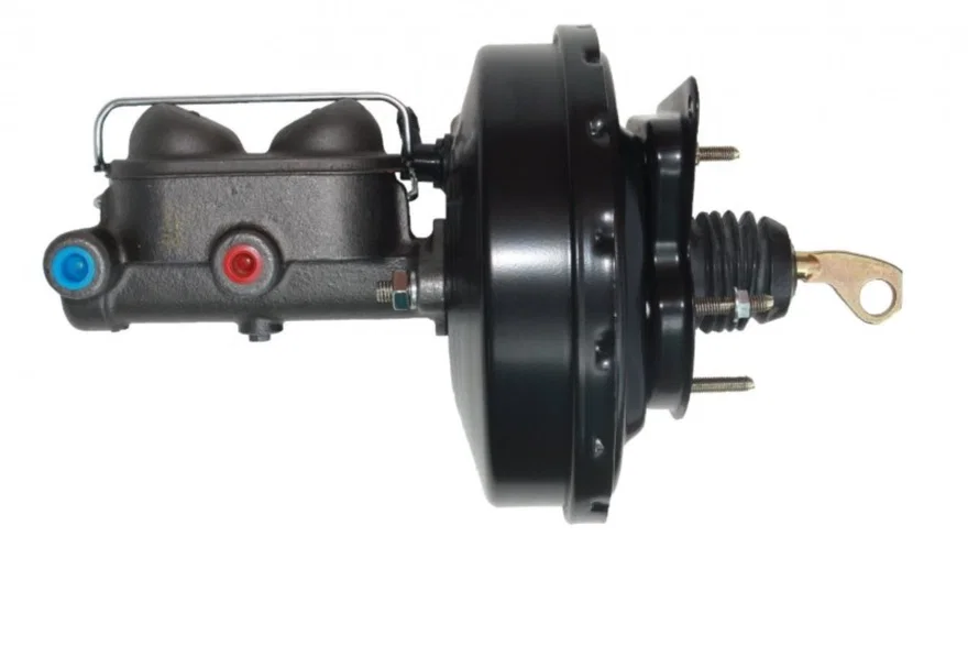 Leed Brakes 3800, 9 inch power booster 1 inch bore master cylinder drum/drum (Black)