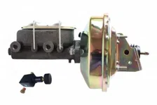 Front Power 2" Drop Spindle Kit with Drilled Rotors and Zinc Plated Calipers image 3