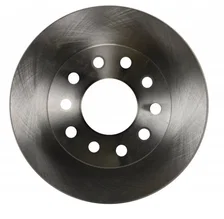 Rear Disc Brake Kit  with Plain Rotors and Zinc Plated Calipers image 7