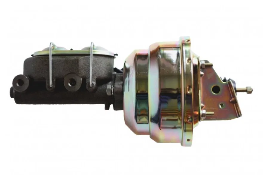 Leed Brakes 1M1, 8 inch dual power booster, 1-1/8 inch bore master (Zinc)