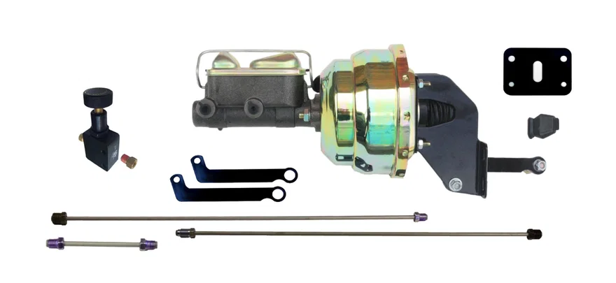 Leed Brakes FC2002HK, Power Hydraulic Kit with brake lines and adjustable valve