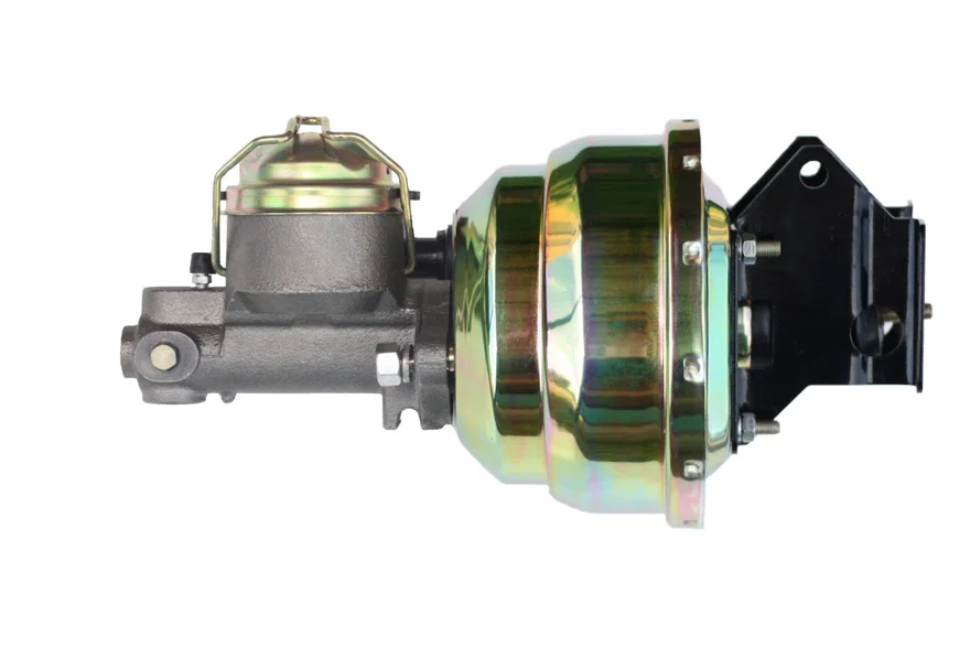 Leed Brakes G8C, 8 inch dual power booster, 1 inch bore master (Zinc)