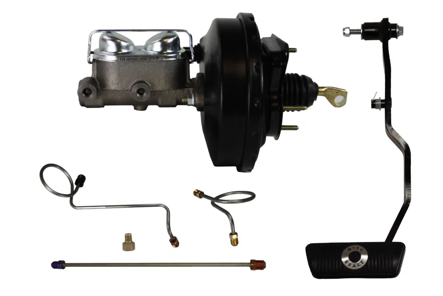 Leed Brakes FC0037HK, Power Hydraulic Kit with pre-bent lines and pedal