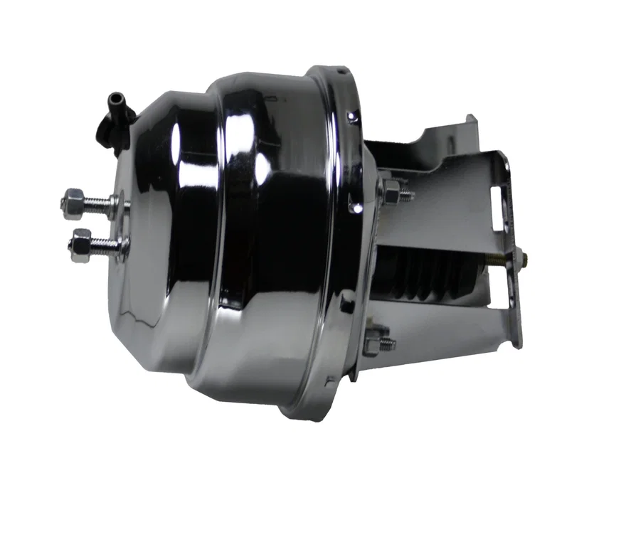 8 inch dual power brake booster with bracket (Chrome) for Chevrolet