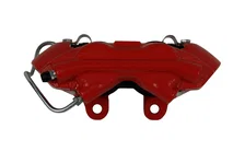 Manual Front Kit with Drilled Rotors and Red Powder Coated Calipers image 2