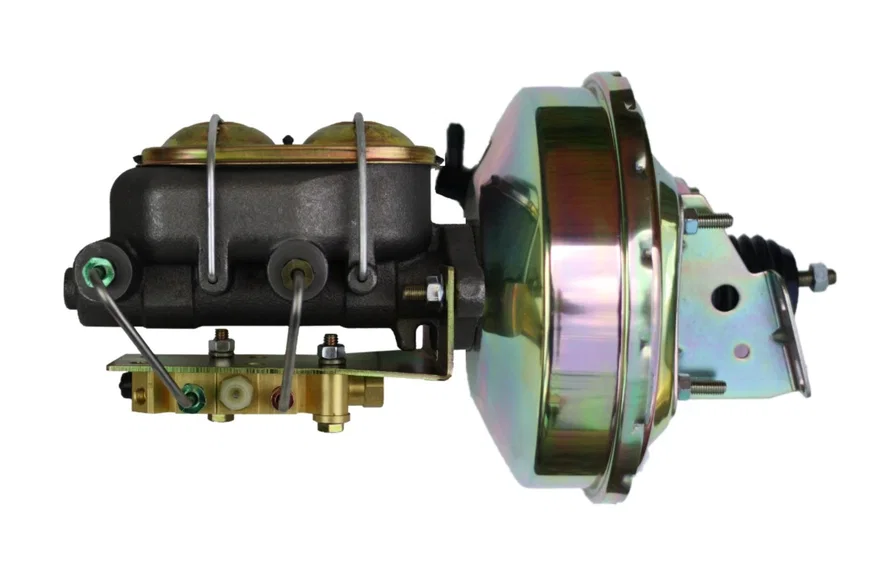 Leed Brakes PBKT1066, Power booster kit 9 inch booster 1-1/8 inch bore master disc/drum (Zinc)