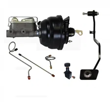 Power Front Kit with Drilled Rotors and Zinc Plated Calipers image 6