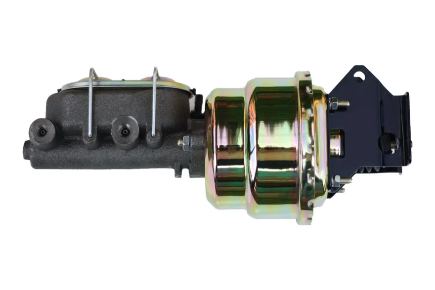 7 inch dual power booster, 1-1/8 inch bore master (Zinc) for Ford F-100