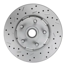 Power Front Kit with Drilled Rotors and Anodized Calipers image 7