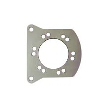 Front Spindle Kit with Plain Rotors and Zinc Plated Calipers for Ford Bronco image 3