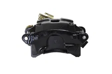 Rear Disc Brake Kit  with Drilled Rotors and Black Powder Coated Calipers image 7