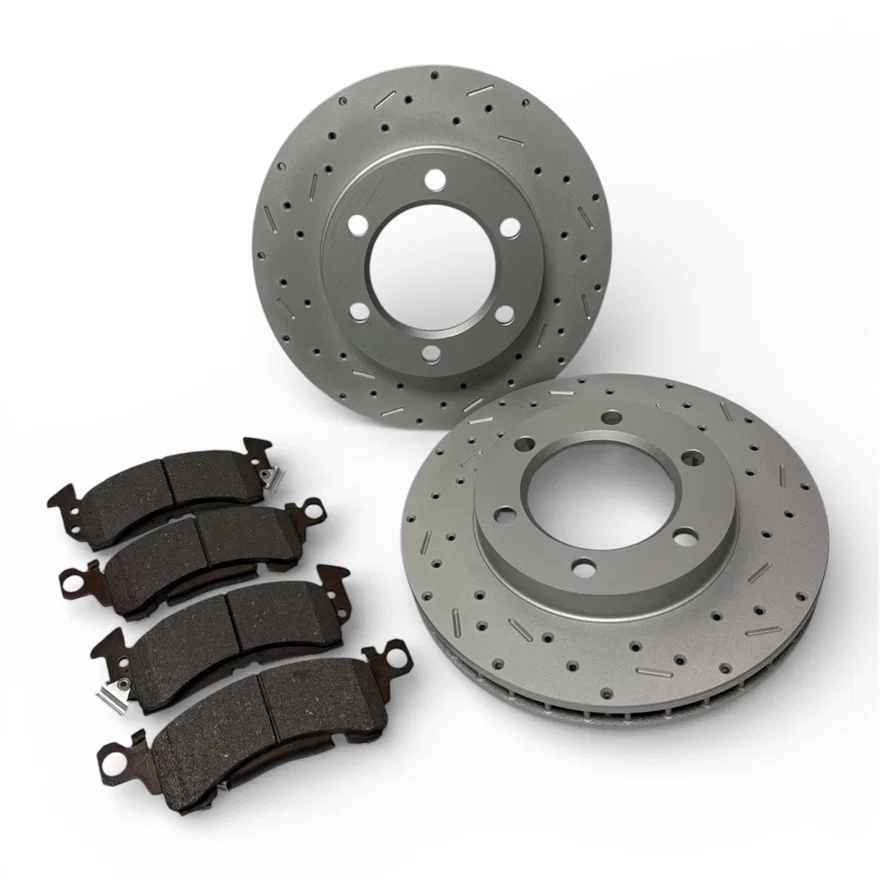 Leed Brakes RK6001X, Front MaxGrip XDS Rotor and Pad Kit
