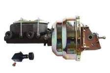Power Front Kit with Drilled Rotors and Zinc Plated Calipers image 3
