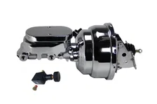 Power Front Kit with Drilled Rotors and Zinc Plated Calipers image 3
