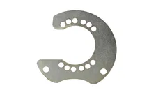 Rear Disc Brake Kit  with Drilled Rotors and Red Powder Coated Calipers image 4