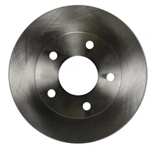 Rear Disc Brake Kit with Plain Rotors and Zinc Plated Calipers for Ford Mustang image 3
