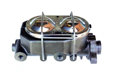 7 inch dual power booster, 1-1/8 inch bore master adjustable valve (Chrome) image 5
