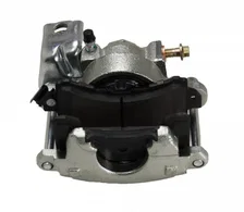 Rear Disc Brake Kit  with Plain Rotors and Zinc Plated Calipers image 6