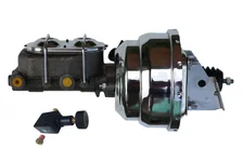 Power Front Kit with Drilled Rotors and Zinc Plated Calipers image 3