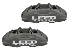 Power Front Kit with Drilled Rotors and Anodized Calipers image 2