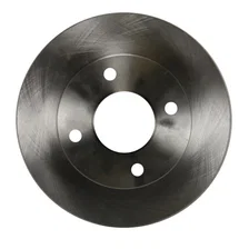 Rear Disc Brake Kit with Plain Rotors and Zinc Plated Calipers image 3