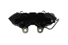 Power Front Kit with Drilled Rotors and Black Powder Coated Calipers image 3