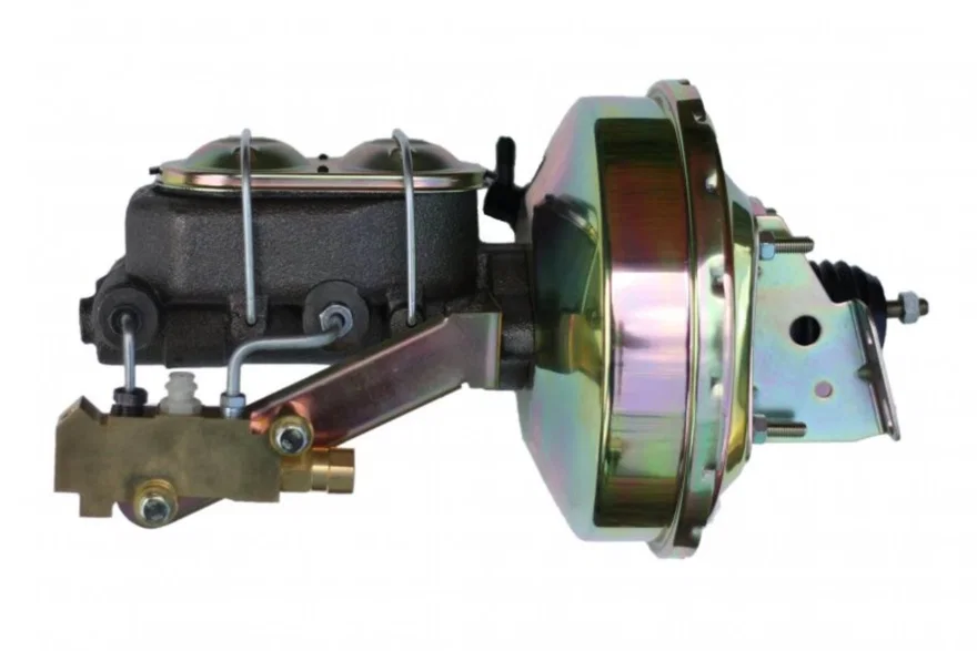 9 inch power booster, 1-1/8 inch bore master disc/disc (Zinc)
