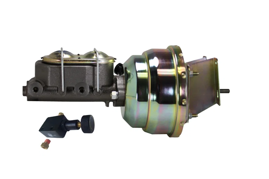 Leed Brakes H8105, 8 inch dual power brake booster with bracket (Zinc)