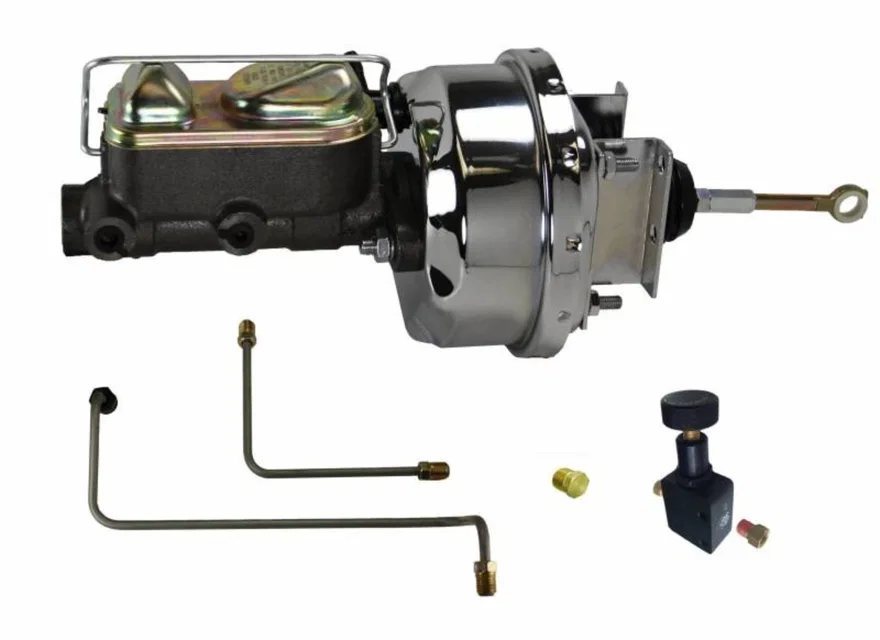 Leed Brakes FC0002HKC, Power Hydraulic Kit with pre-bent lines and adjustable valve for Ford Mustang
