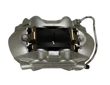 Power Front Kit with Drilled Rotors and Zinc Plated Calipers image 6