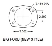 Rear Disc Brake Kit  with Plain Rotors and Zinc Plated Calipers image 2