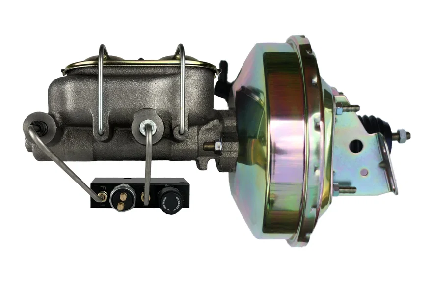 Leed Brakes PBKT1068, Power booster kit 9 inch booster 1-1/8 inch bore master combo valve (Zinc)