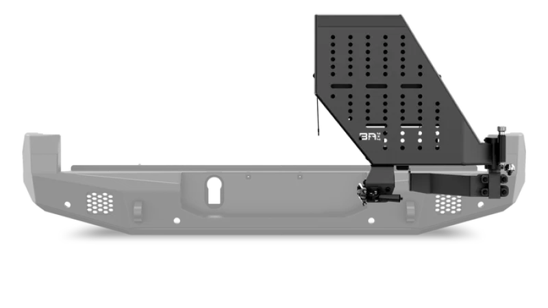 Body Armor 4x4 TC-2966PS, 16-23 Toyota Tacoma Pro Passenger Side Swingout