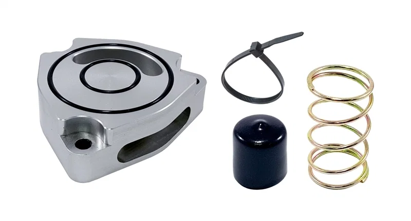 Torque Solution TS-SP2-HVS, Blow Off BOV Sound Plate (Silver) 11+ Hyundai Veloster Turbo