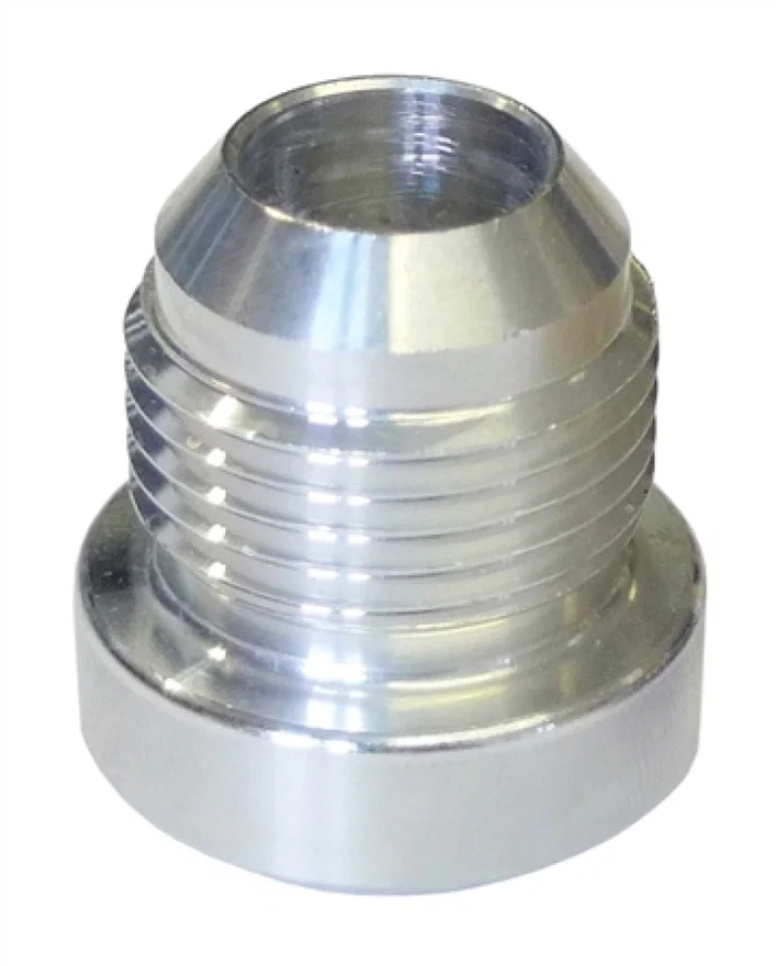 Torque Solution TS-WB-10FA, Weld On AN Flare Bung - Male -10AN Aluminum Universal