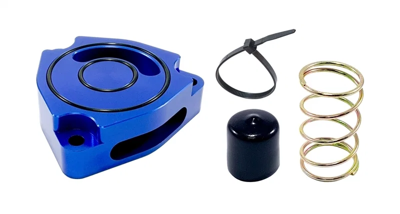 Torque Solution TS-SP2-HVBU, Blow Off BOV Sound Plate (Blue) 11+ Hyundai Veloster Turbo
