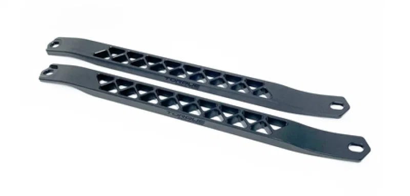Torque Solution TS-GR-642BK, Billet Strut Cross Braces (Black) Toyota GR Supra MKV A90 / A91
