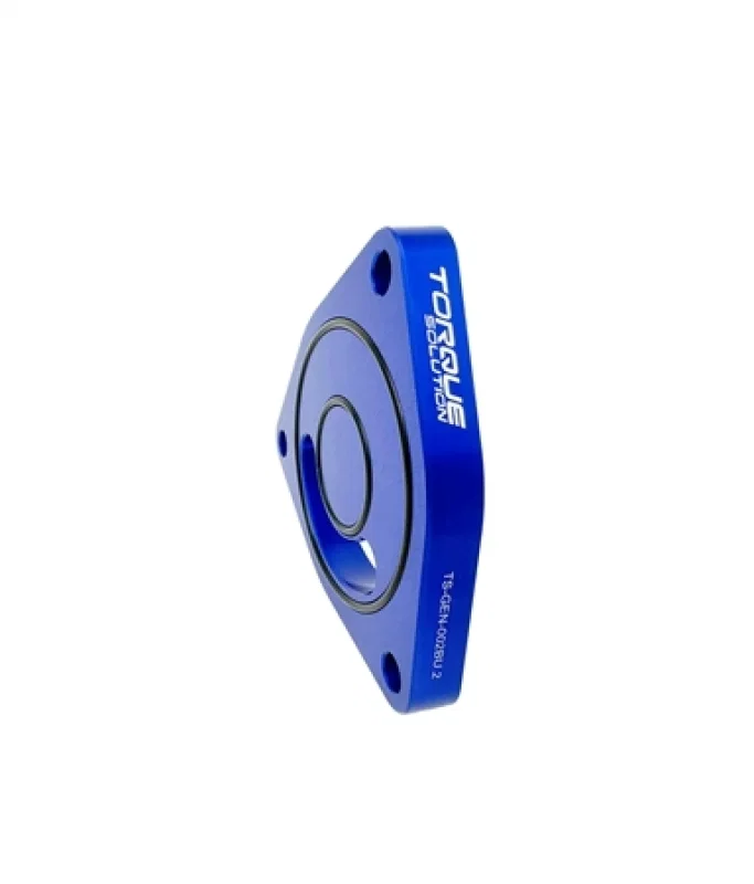 Torque Solution TS-GEN-002BU.2, V2 Blow Off BOV Sound Plate (Blue) - Multiple Applications for Honda Ridgeline
