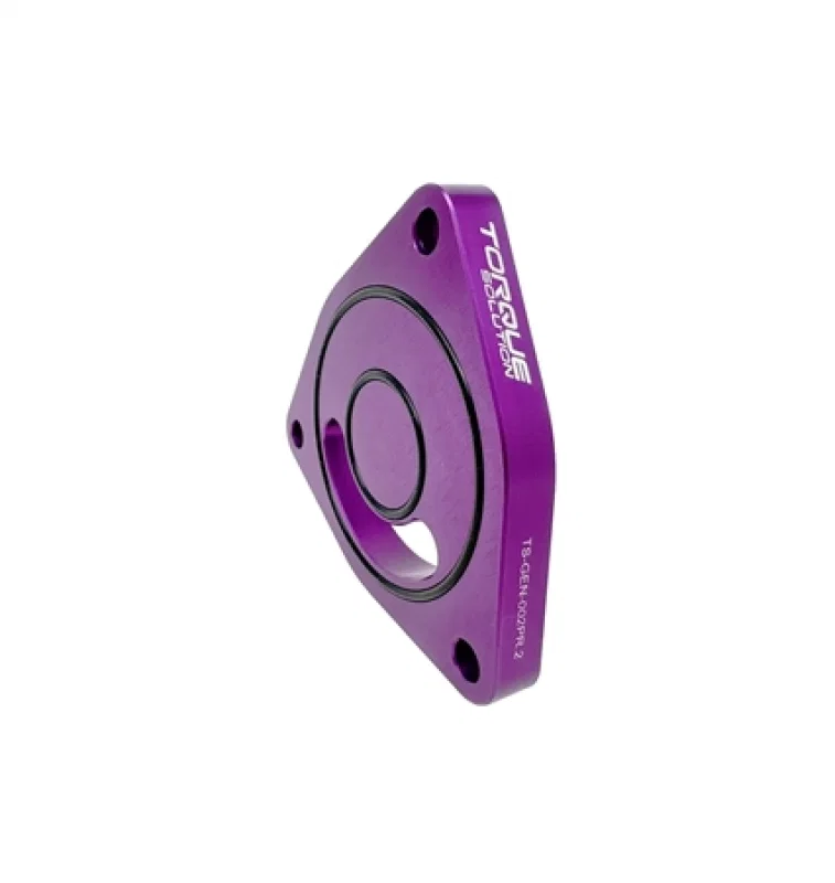 Torque Solution TS-GEN-002PR.2, V2 Blow Off BOV Sound Plate (Purple): Multiple Applications