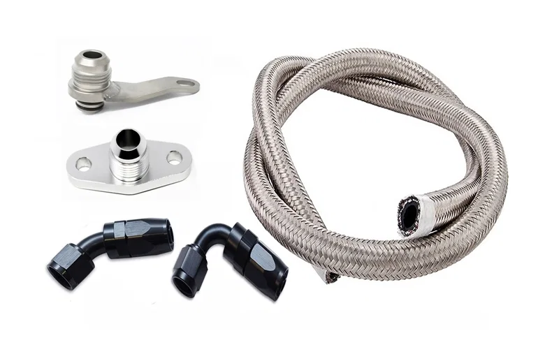 Torque Solution TS-SU-486K, Subaru EJ -10AN Turbo Oil Return Line Kit